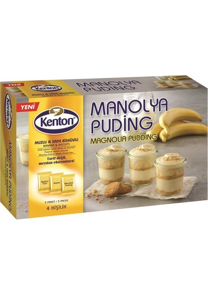 Puding Manolya Muzlu 195 Gr