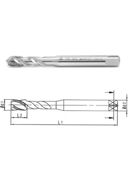 Makine Kılavuzu Helis 3Mm Mk371H03