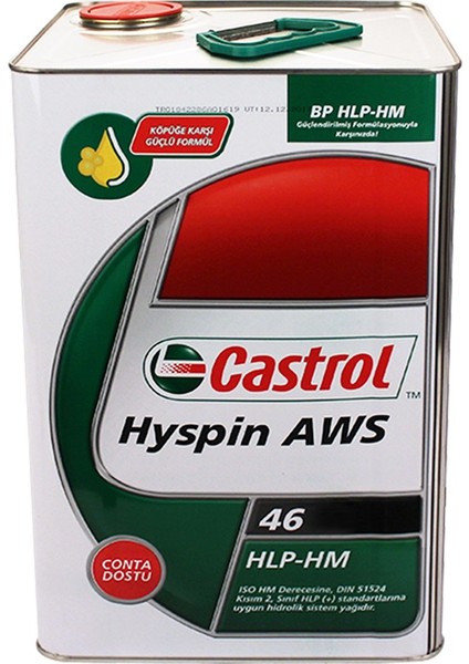 Hyspın Aws 46 015K Hidrolik Yağı