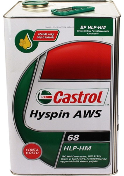 Hyspın Aws 68 016K Hidrolik Yağı