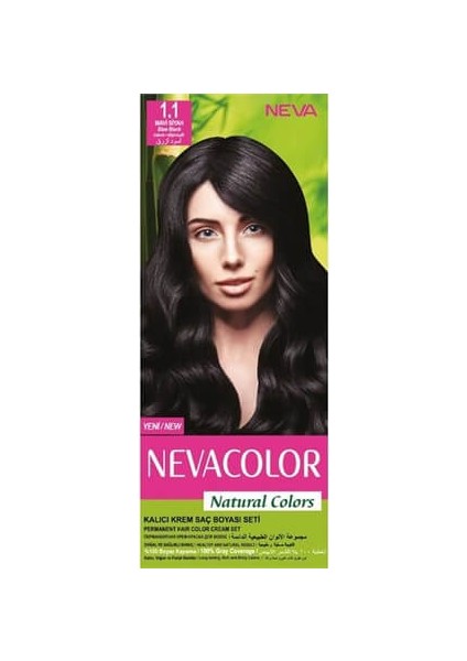 Nevacolor Natural Colors 11 Mavi Siyah