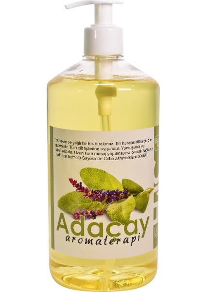 Ryotospa Adaçayı Aromaterapi Masaj Yağı 1 Lt