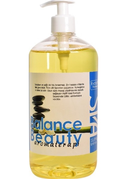 Ryotospa Balance Beauty Aromaterapi Masaj Yağı 1 Lt