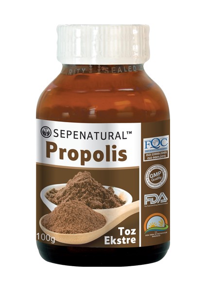 Saf Propolis Extract 100 gr Toz Propolis Ekstresi Ekstrakt