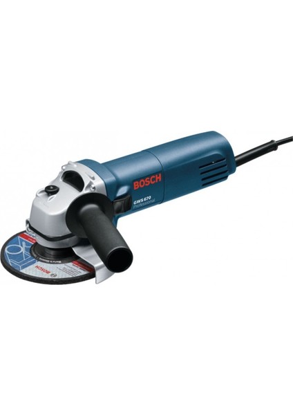 Gws 670 Avuç Taşlama 670 Watt (125Mm Disk)
