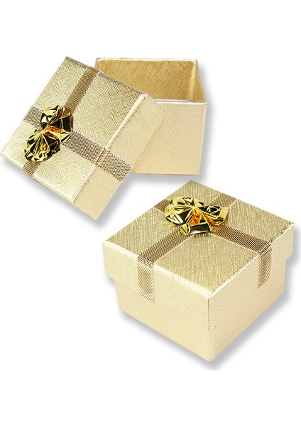 24 Adet 5 x 5 cm Fiyonklu Karton Kutu