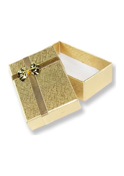 12 Adet 5 x 8 cm Fiyonklu Dikdörtgen Karton Kutu