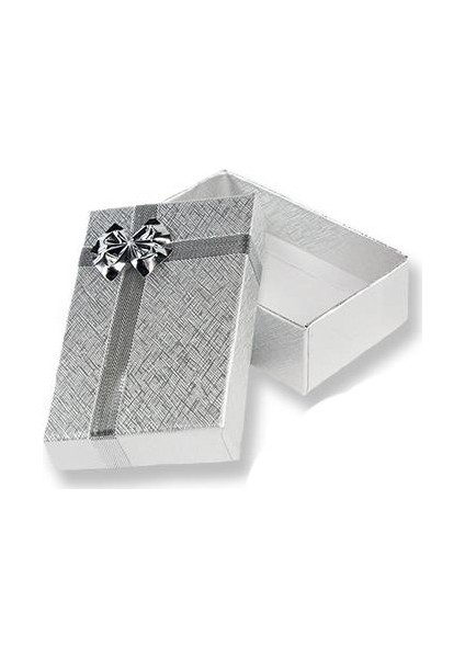 12 Adet 5 x 8 cm Fiyonklu Dikdörtgen Karton Kutu