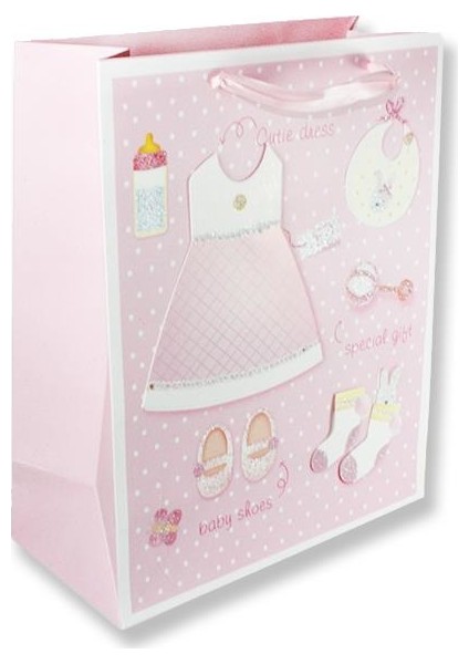 1 Adet 26 x 32 cm Karton Çanta Baby Shoes Ayakkabı