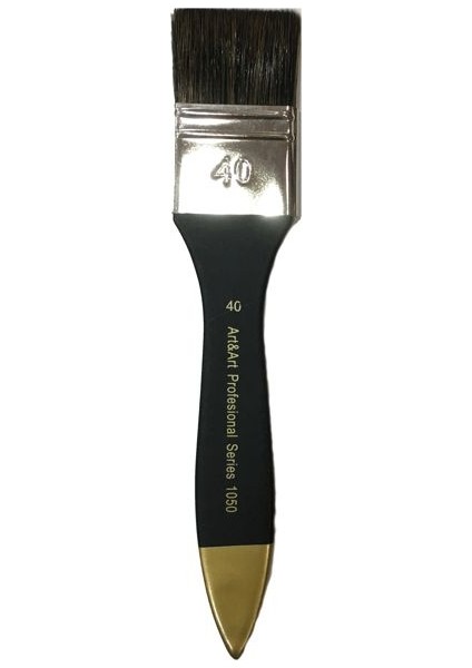 Profesyonel İpek Uçlu Zemin Fırçası 40 Mm.