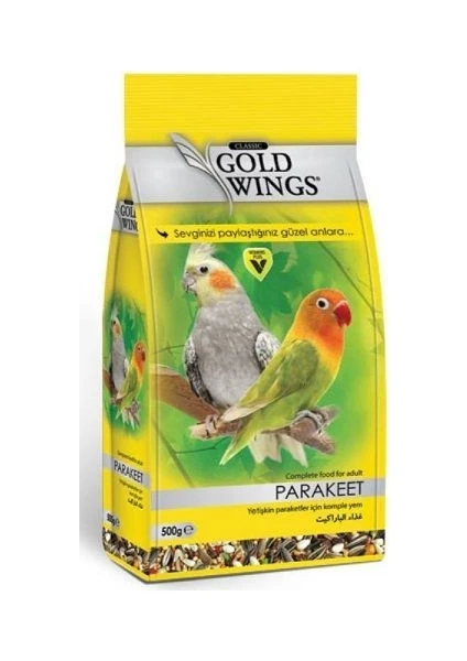 Gold Wings Classic Paraket Yemi 500 gr