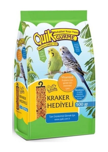 Gurme Muhabbet Kuşu Yemi 500 gr