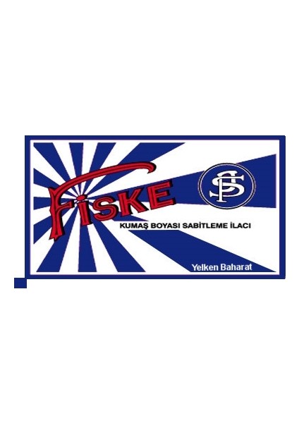 Kumaş Boyası Eflatun 2Pk+Fiske Sabitleme 1Pk