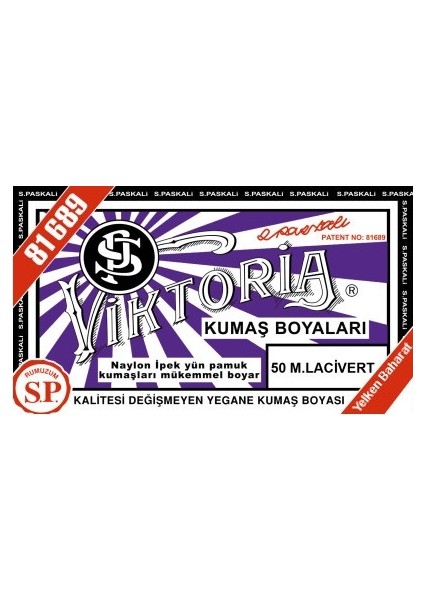 Kumaş Boyası M.Lacivert 2Pk+Fiske Sabitleme 1Pk fiyatları