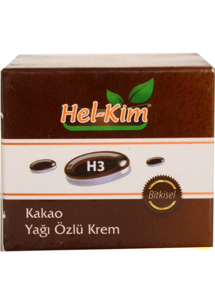Hel Kim H3 Kakao Yağı Özlü Krem 30gr
