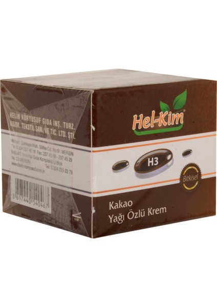 Hel Kim H3 Kakao Yağı Özlü Krem 30gr fiyatları