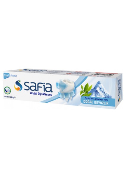 Doğal Diş Macunu Yeşil Çay+ Himalaya Tuzu 100 ml/ 140 gr (1Adet )