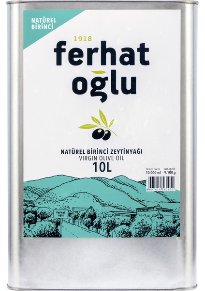 Naturel Birinci 10 lt Zeytinyağı