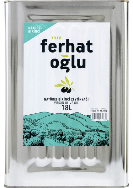 Naturel Birinci 18 lt Zeytinyağı