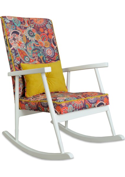 Trend Lake Retro Sallanan Sandalye Dinlenme/Emzirme/Baba/Tv/Okuma/Uzanma Koltuğu Berjer fırsatları