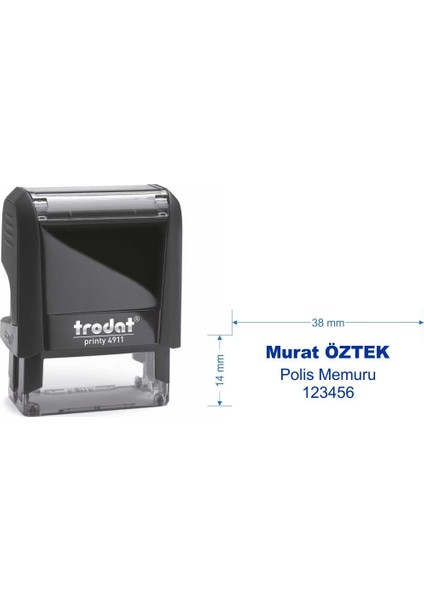 4911 Kişiye Özel İsim, Makam Ve Ünvan Kaşesi