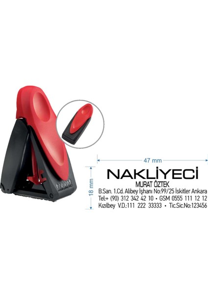 9412 Kişiye Özel Firma ve Şirket Kaşeleri fiyatları