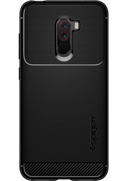 Xiaomi Pocophone F1 Kılıf Rugged Armor Matte Black - S23CS25224