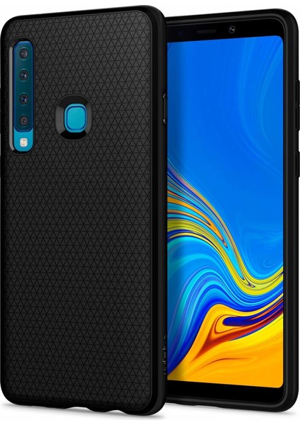 Samsung Galaxy A9 (2018) Kılıf Liquid Air Matte Black - 607CS25533