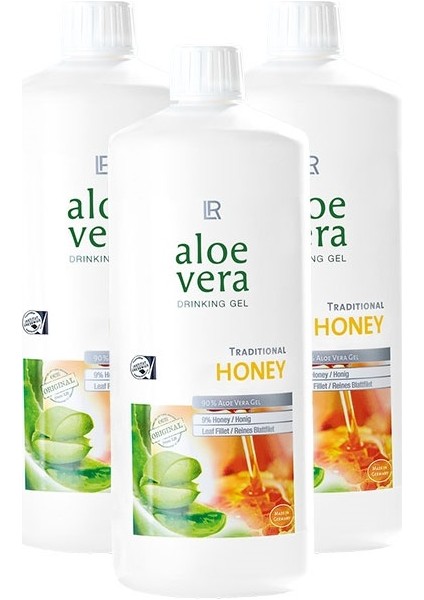 Aloe Vera Jel İçecek Ballı 3'lü Set