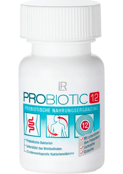 Probiotic12 - Probiyotik Besin Takviyesi - 30 Kapsül