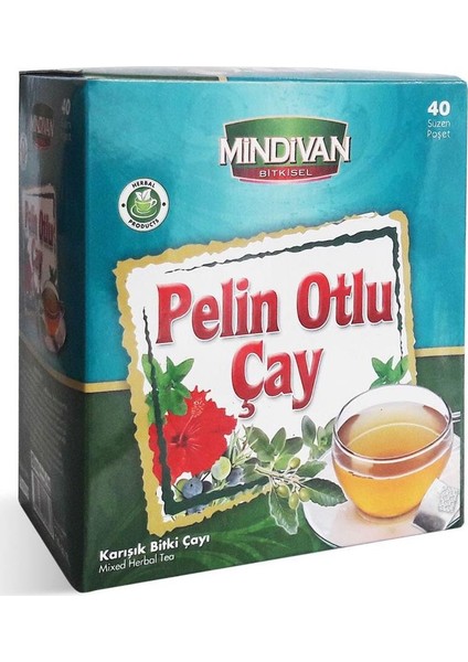 Pelin Otlu Karışık Bitki Çayı 40 Poşet
