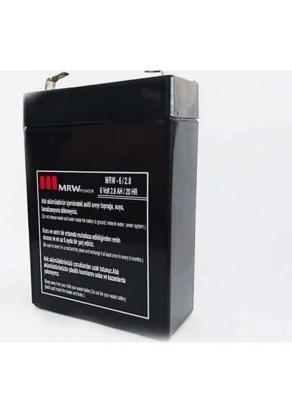 6V 2,8Ah Kuru Akü