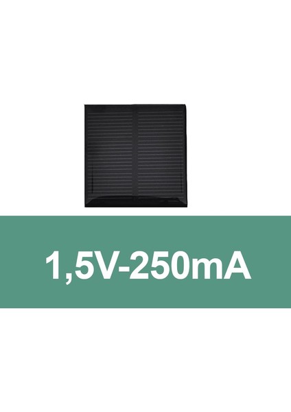 1,5V-250mA Güneş Paneli Solar Panel