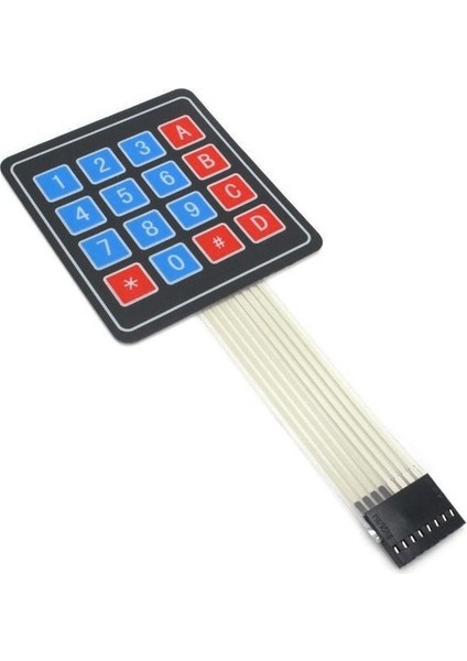 4x4 Membran Tuş Takımı
