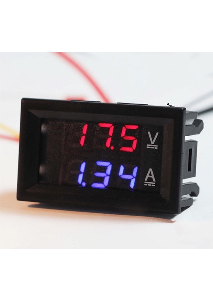 Panel Tipi 0-100V 10A VoltmetreAmpermetre