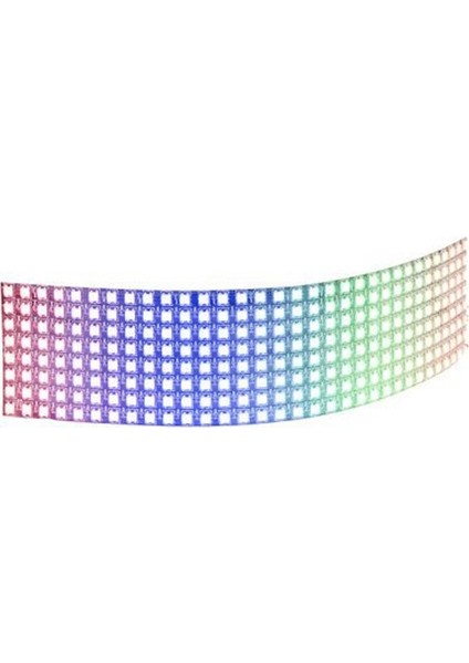 8x32 Esnek RGB Led Dot Matrix