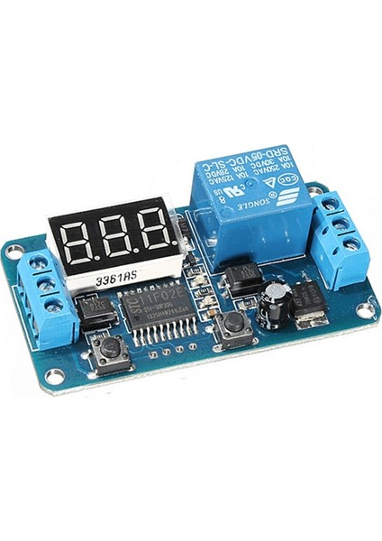 Zaman Ayarlı Göstergeli Tekli Röle Kartı - 5V -Off Relay Module