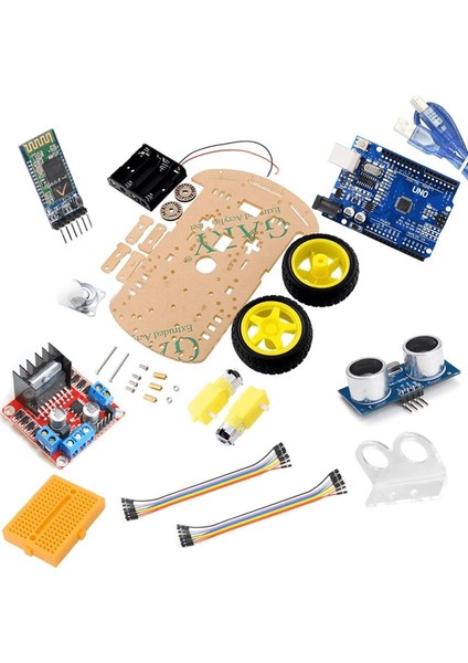 Arduino Combo 2WD Araç Seti
