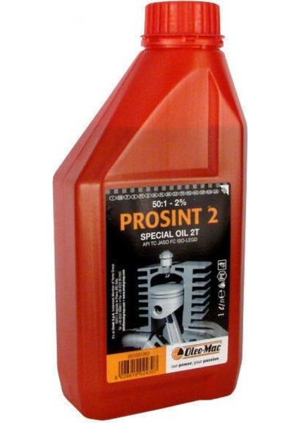 Oleomac Prosint 2 Zamanlı Yağ 1 Litre