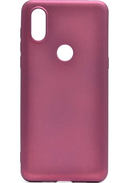 Xiaomi Mi Mix 3 Kılıf Klasik Mat Renkli Yumuşak Premier Silikon Koyu Mor