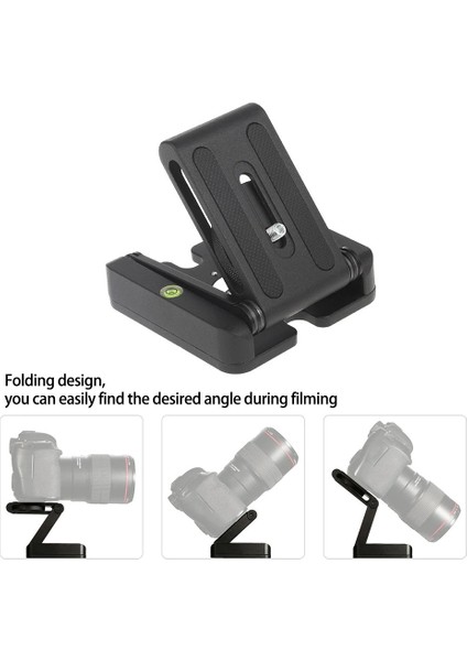 Tripod İçin Z Plate Pan & Tilt Flex Head Z Kafa Kamera Standı