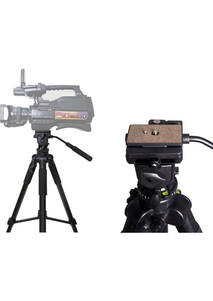 D3100 Fotoğraf Makinesi İçin 170cm Video Tripodu