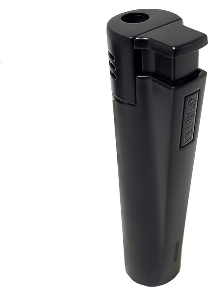 Clipper 1300 C Turbo Komple Metal Mat Siyah Çakmak Py53Msy