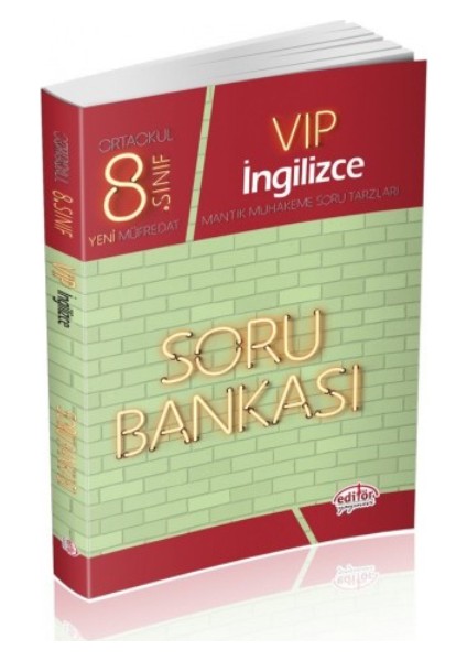 8. Sınıf LGS VIP İngilizce Soru Bankası