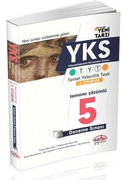 Editör Yayınları TYT Tamamı Çözümlü 5 Fasikül Deneme