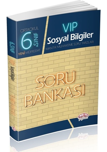 6. Sınıf VIP Sosyal Bilgiler Soru Bankası