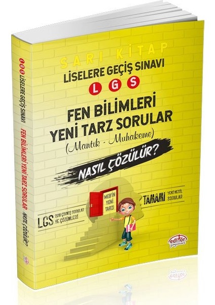 Editör Yayınları 8. Sınıf LGS Mantık Muhakeme Fen Bilimleri Soruları Nasıl Çözülür