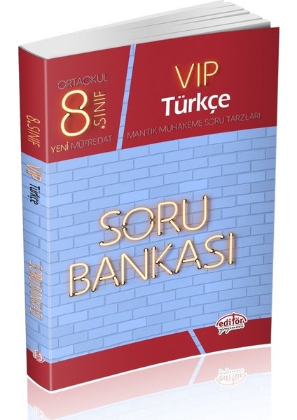 8. Sınıf LGS VIP Türkçe Soru Bankası