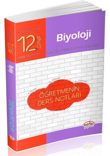 12. Sınıf Biyoloji Öğretmenin Ders Notları