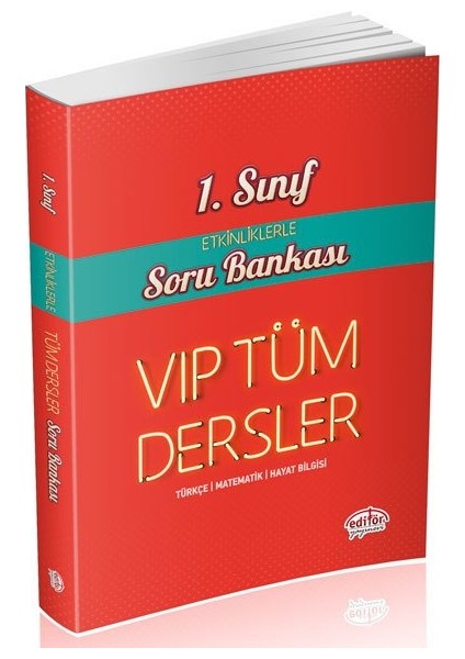 1. Sınıf VIP Tüm Dersler Etkinliklerle Soru Bankası